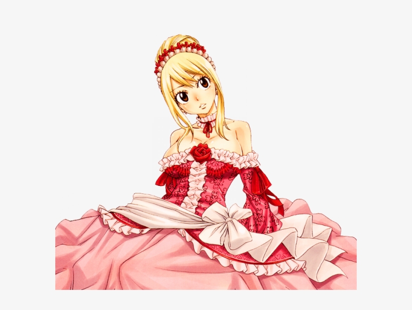 Chapitre - Lucy Heartfilia In A Dress, transparent png #8891757