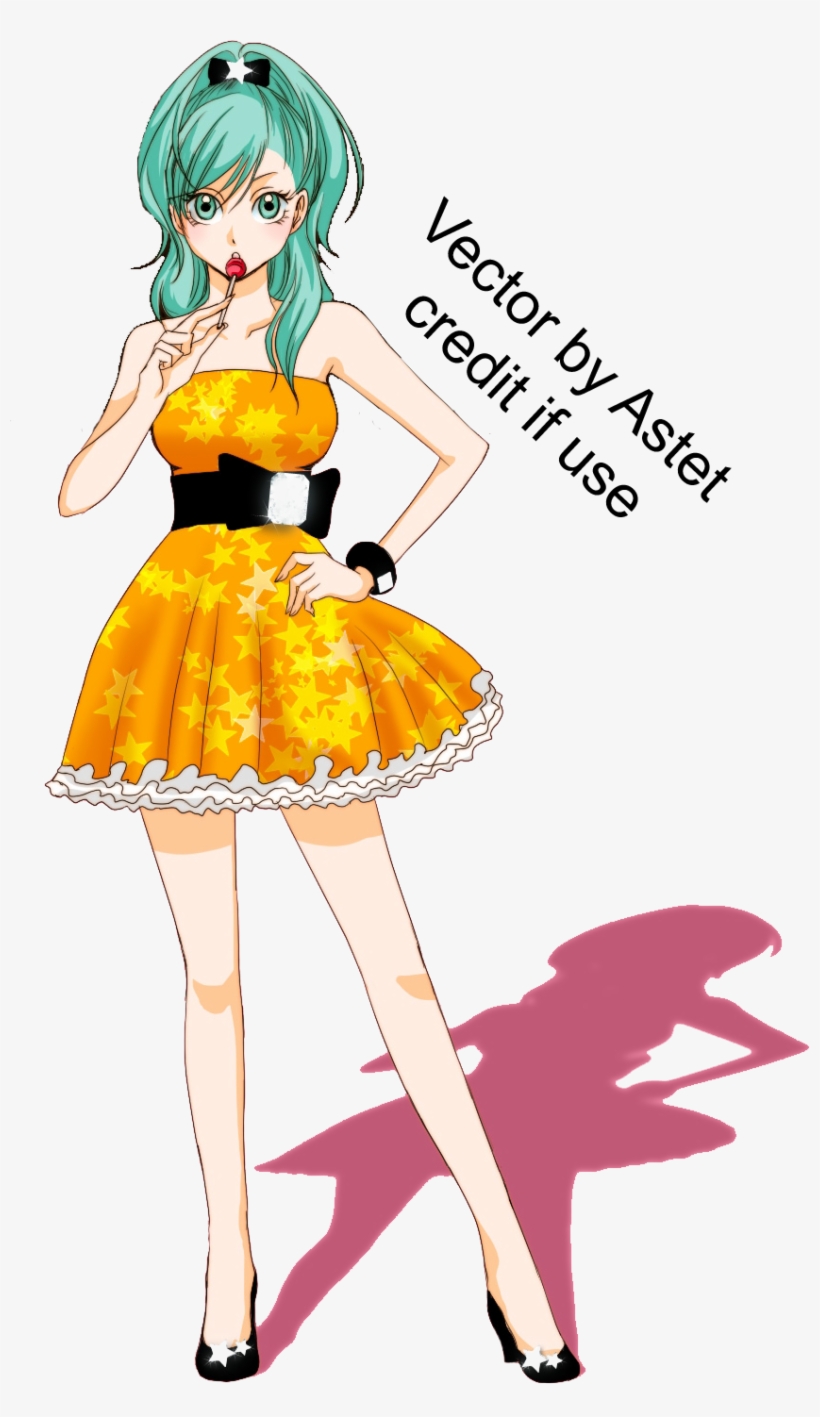 Lolipop Girl Photo Bulmavectorcopy - Bulma Briefs, transparent png #8891760