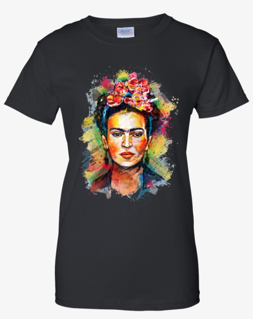 Frida Kahlo Dark Edition Shirt Ladies' T-shirt, transparent png #8891792