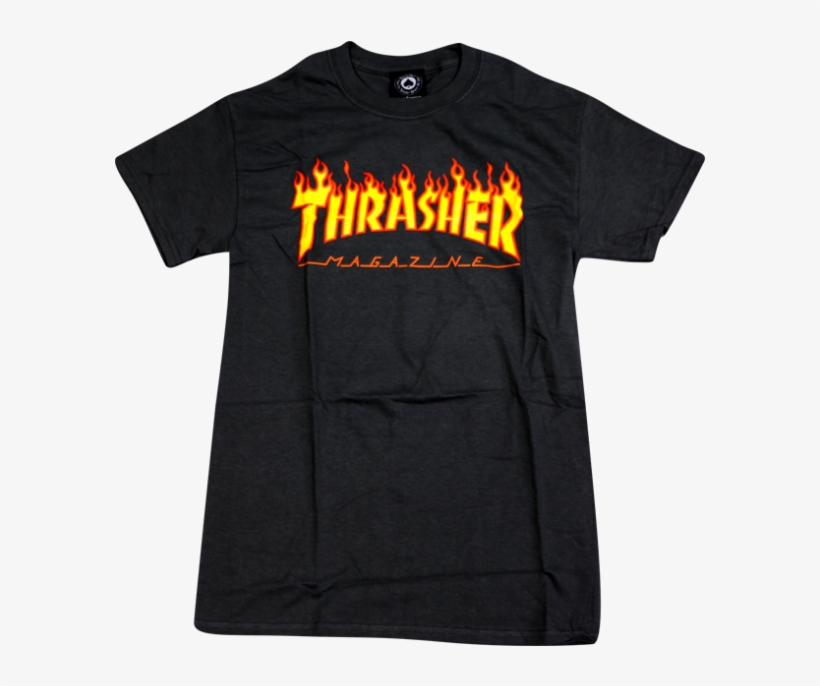 Black - Thrasher, transparent png #8891930