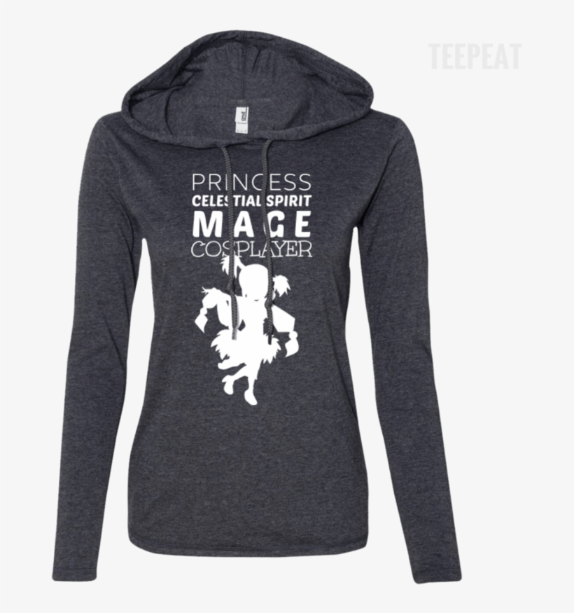 Fairy Tail Lucy Heartfilia Ladies Tee Apparel Teepeat - T-shirt, transparent png #8891972