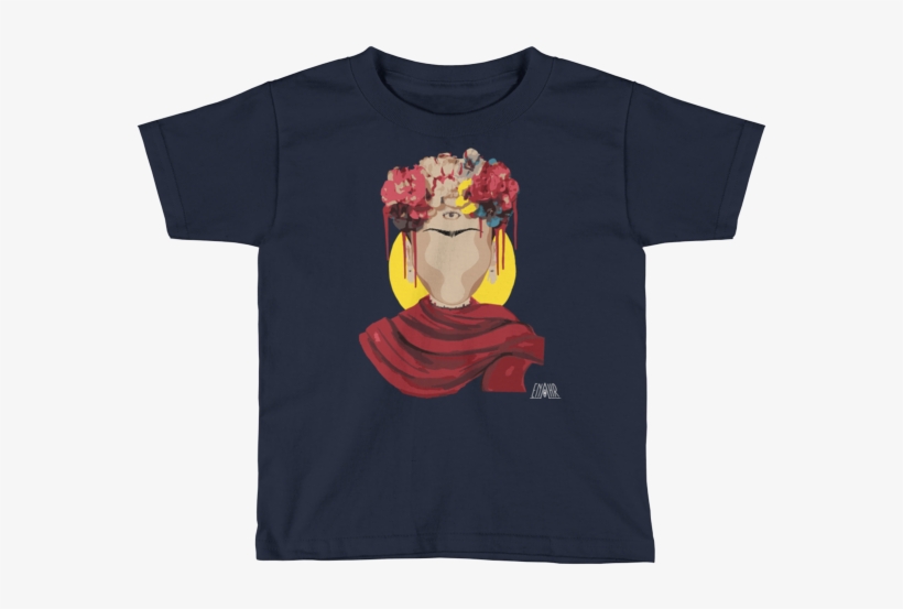 Frida Kahlo Kids Short Sleeve T-shirt - T-shirt, transparent png #8892044