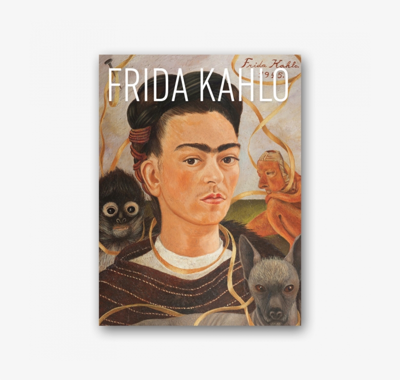 Frida Kahlo Katalógus - Self-portrait With Small Monkey, transparent png #8892224