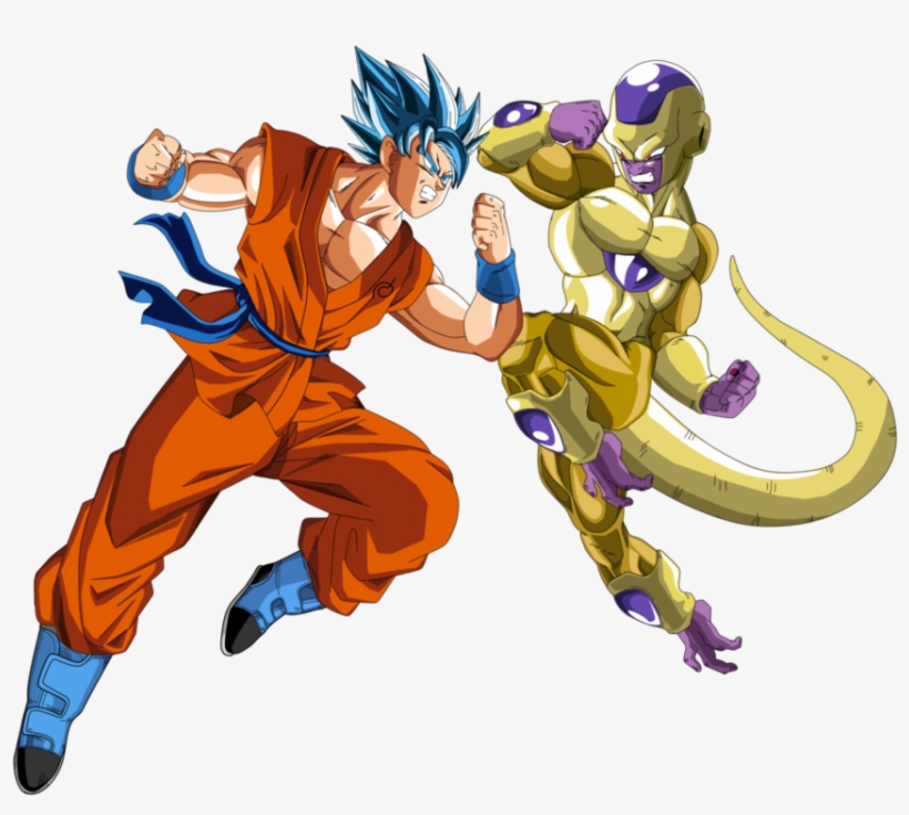 Goku Piccolo Gohan Krillin Vegeta And Yamcha - Golden Frieza Transparent, transparent png #8892249