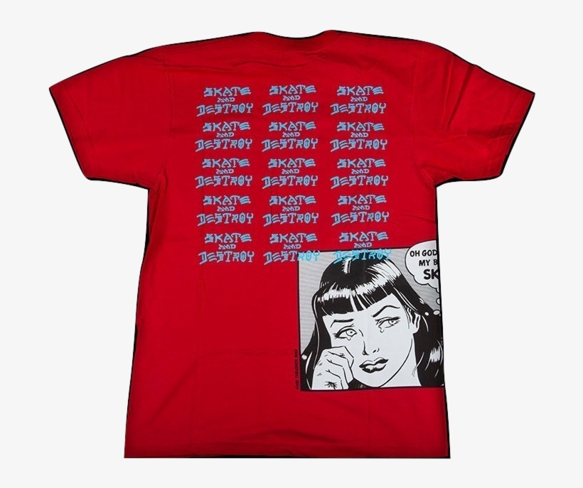 Supreme X Thrasher Boyfriend Tee, transparent png #8892441