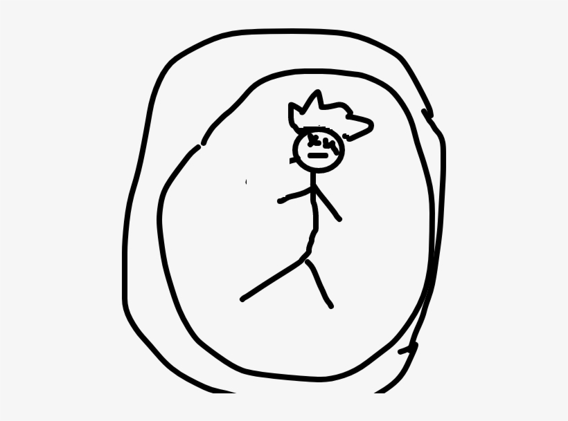 Yamcha - Line Art, transparent png #8892469