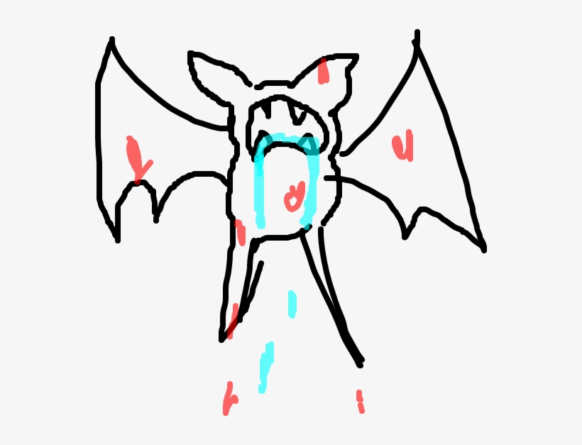 Zubat - Cartoon, transparent png #8892594