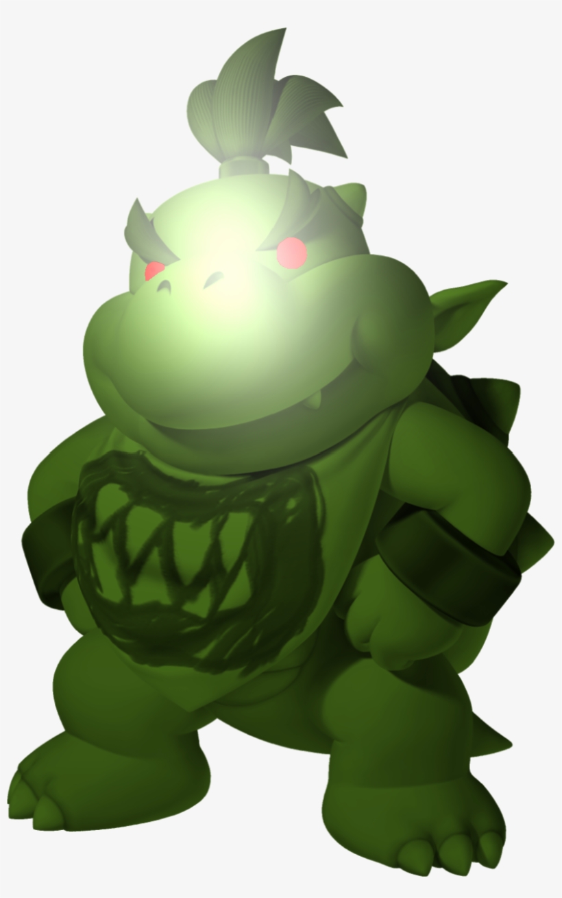 Virtual Bowser Jr - Mario Dark Bowser Jr, transparent png #8892628