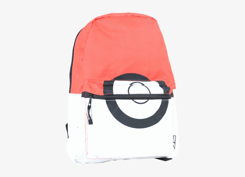 Pokeball Reversible Bag - Backpack, transparent png #8892798