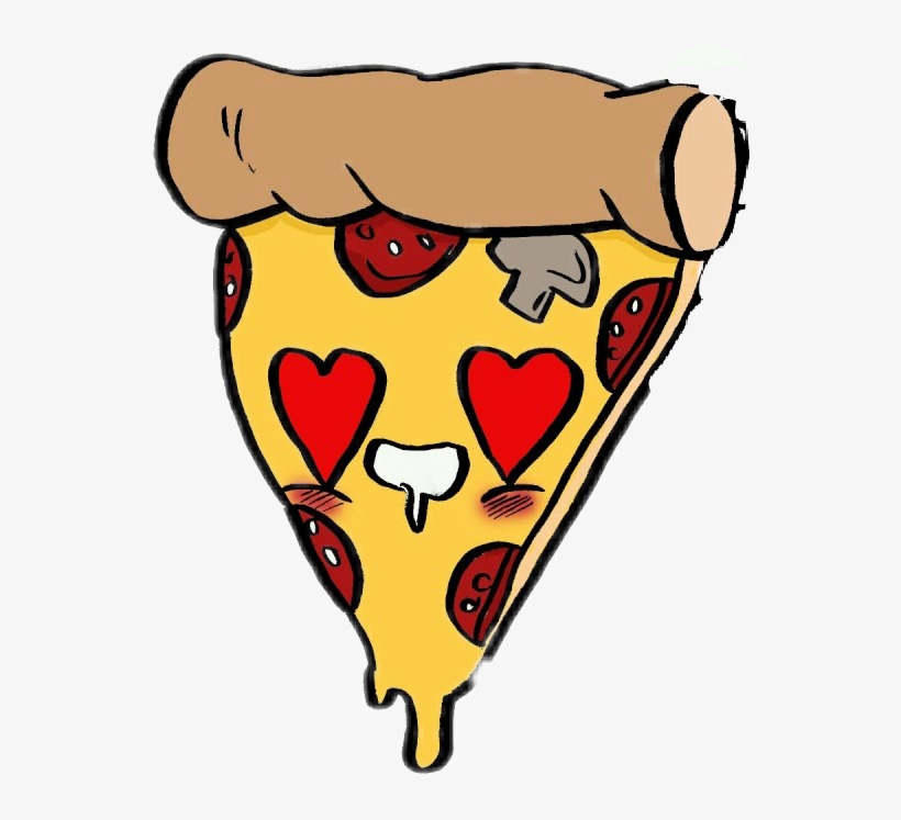 Graphic Transparent Download Kawaii Clipart Pizza - Imagenes Kawaii De Pizza  - Free Transparent PNG Download - PNGkey