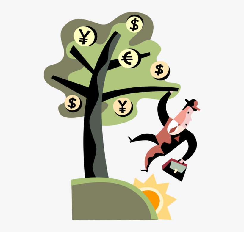 Vector Illustration Of Businessman Climbs International - Cartoon, transparent png #8893372