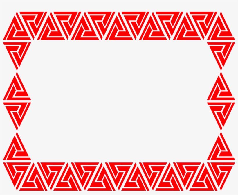 Christmas Clipart Borders Source - Free Powerpoint Border Red, transparent png #8893574