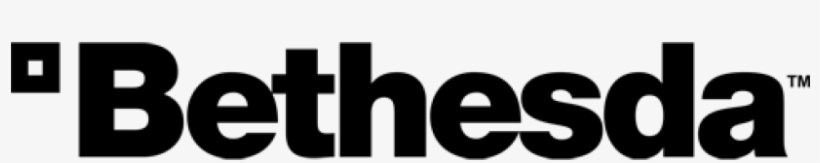 Bethesda Logo White Png, transparent png #8894713
