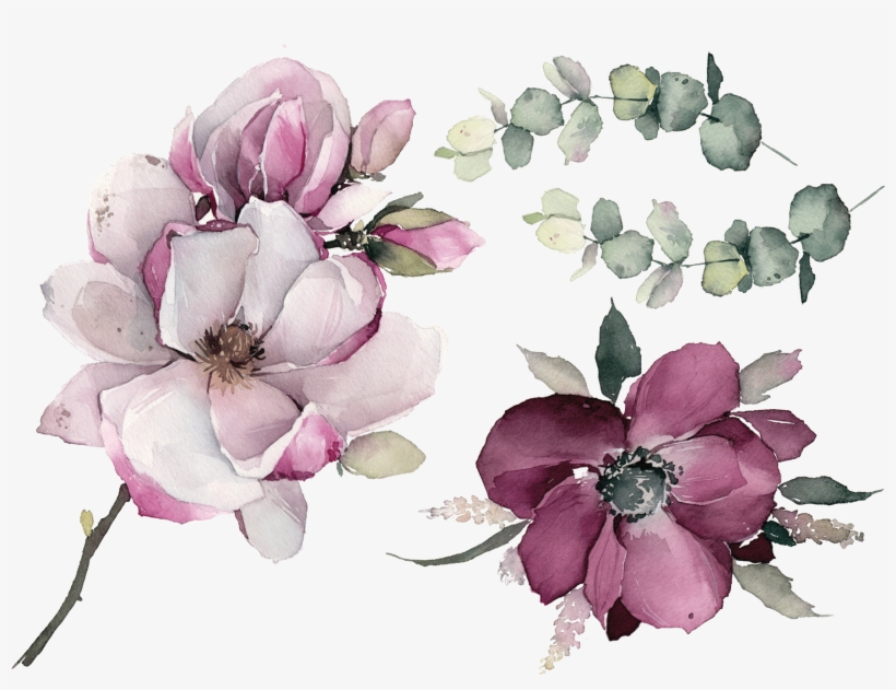 Gentle Peonies - Tattoo, transparent png #8895326