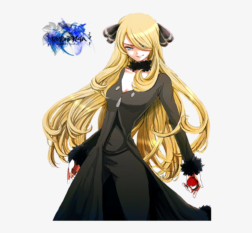 As Much As I Liked Elesa's Design , Cynthia Gets A - Ash And Cynthia Body Swap, transparent png #8895822