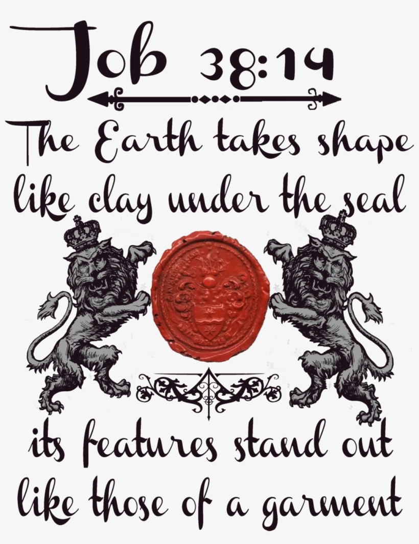 Research Flat Earth - Job 38 14 Flat Earth, transparent png #8895991