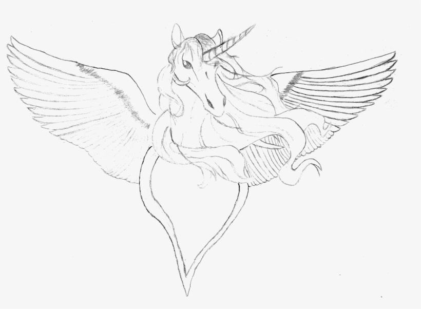 Alicorn Boutique - Sketch, transparent png #8896156