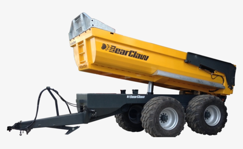 Bearclaw 24 Ton Dump Trailer - Crane, transparent png #8896191