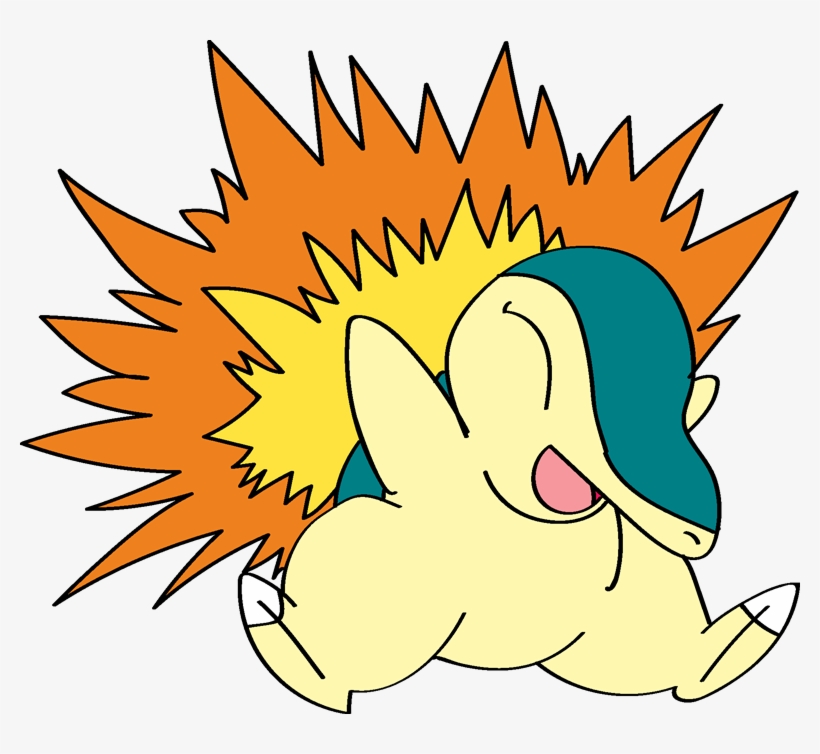 Cindy Into Cyndaquil - Cartoon, transparent png #8896504