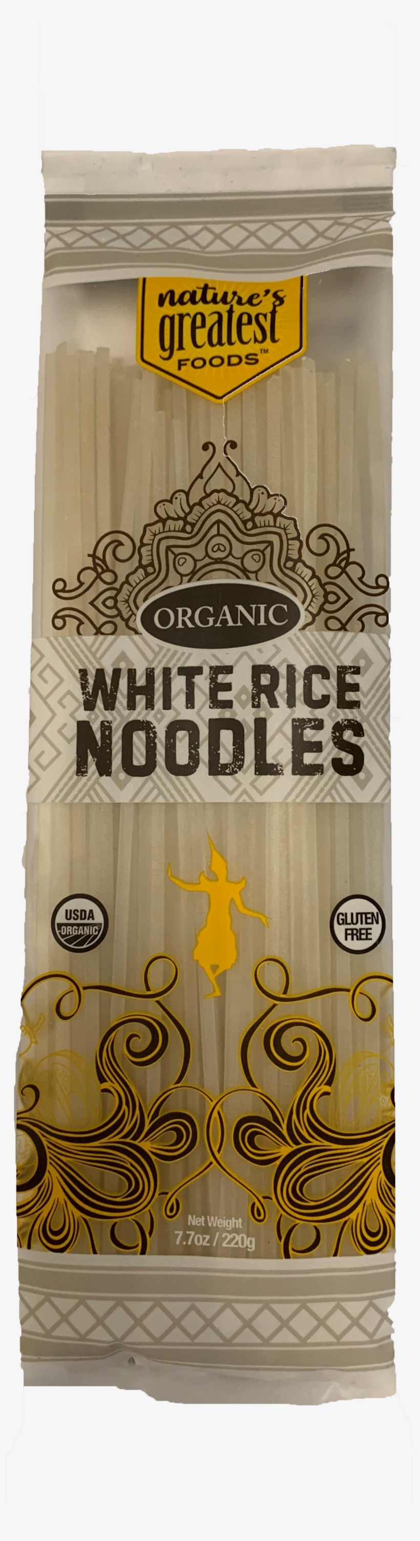 Organic White Rice Noodles - Cappuccino, transparent png #8896505