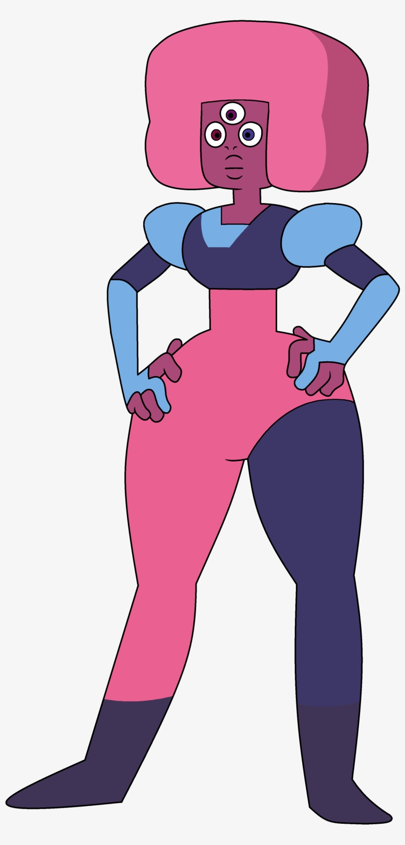 Garnet-fan 2nd Regeneration Steven - Steven Universe Cotton Candy Garnet Png, transparent png #8897794