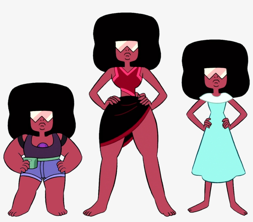Humorgarnet, Garnet, And Garnet - Steven Universe Gems Beach, transparent png #8898207