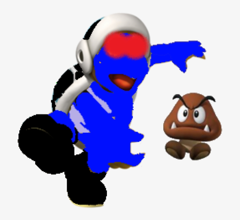 Image Dark Goomba Bro Png Fantendo Nintendo Fanon Wiki - Goomba 8 Bit No, transparent png #8898367