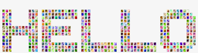 This Free Icons Png Design Of Hello Typography 3 No, transparent png #8898835