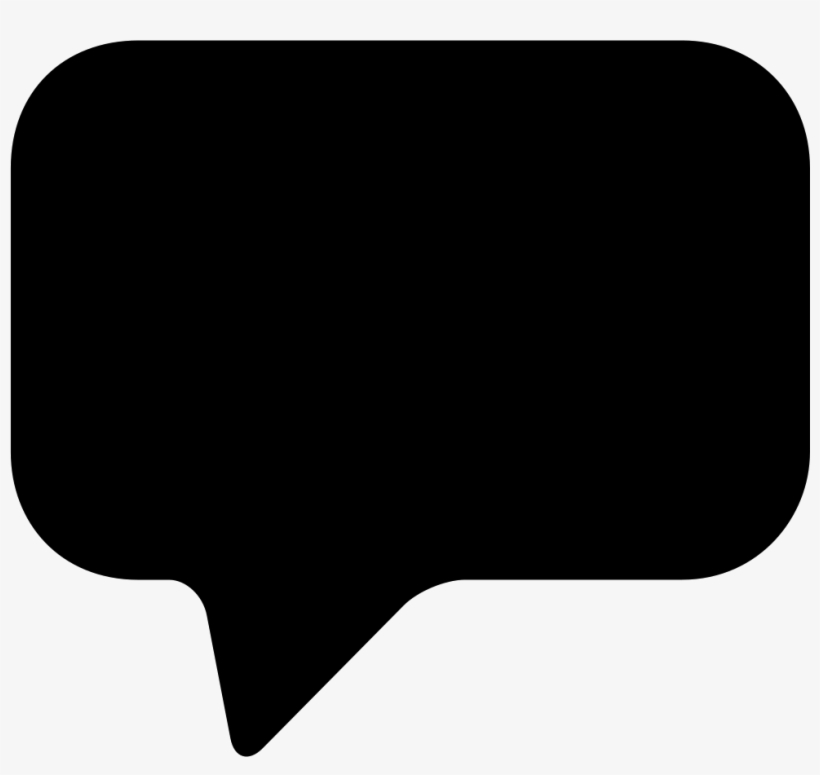 Rounded Conversation Bubble Comments - Speech Bubble Png, transparent png #8899308