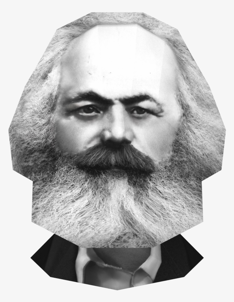 Karl Marx - Visual Arts, transparent png #8899384