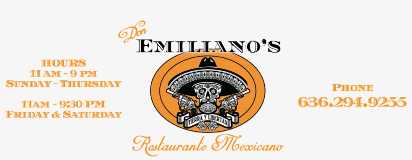 Welcome To Don Emilianos Mexican Restaurant Admin 2019 - Crest, transparent png #8899529
