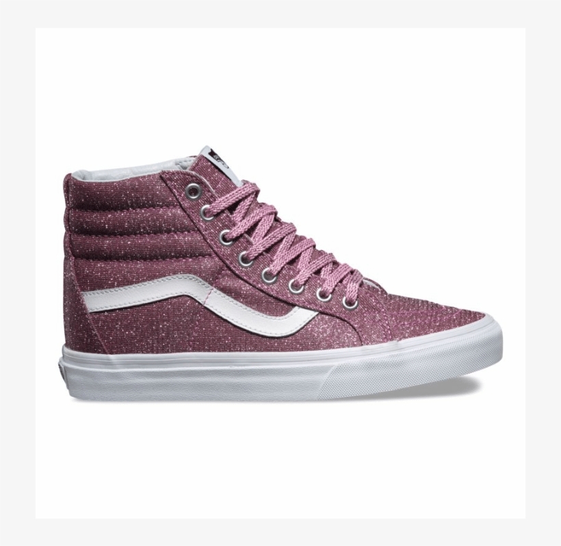 Advertisement - Women's Vans Lurex Glitter Sk8-hi Reissue - Free ...