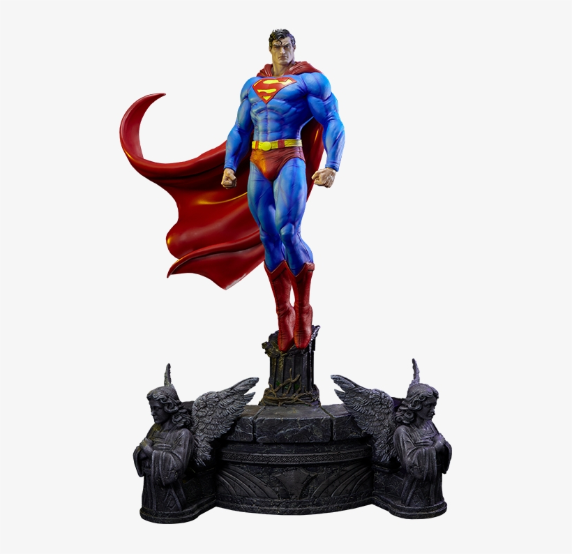 Superman Sculpt Cape Edition Statue - Batman Statue Hush, transparent png #890216