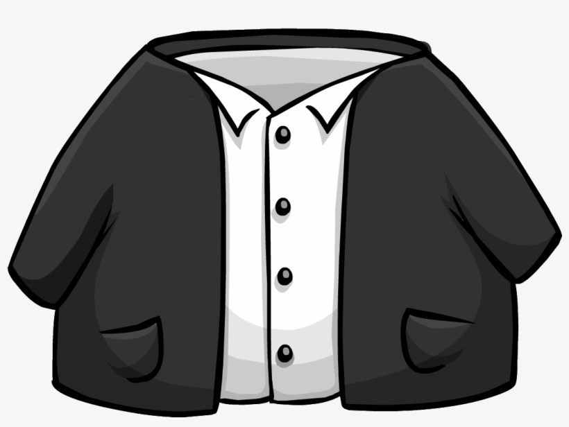 Blacksuit - Terno Club Penguin, transparent png #890543