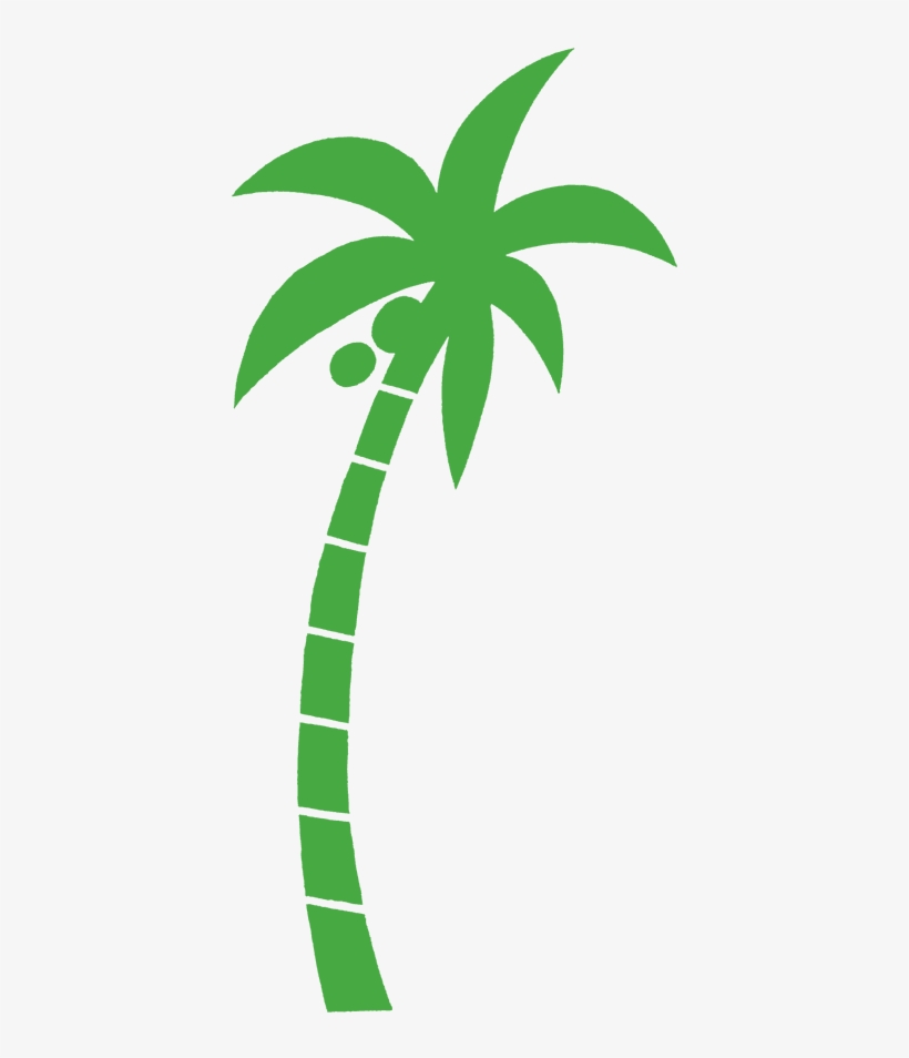 Coconut Clipart Coconut Farm - Coconut Tree Logo Hd, transparent png #890544