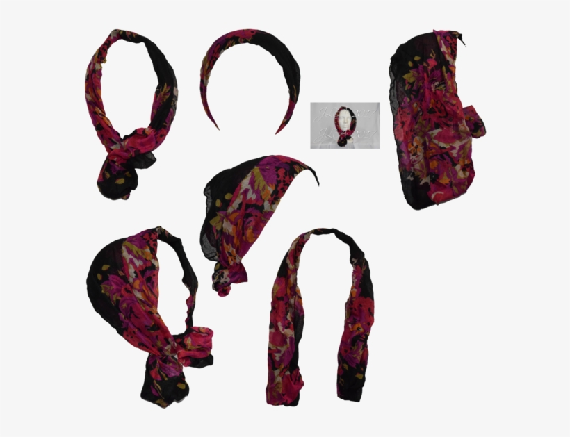 Head Scarf Png - Scarf For Head Png, transparent png #890788