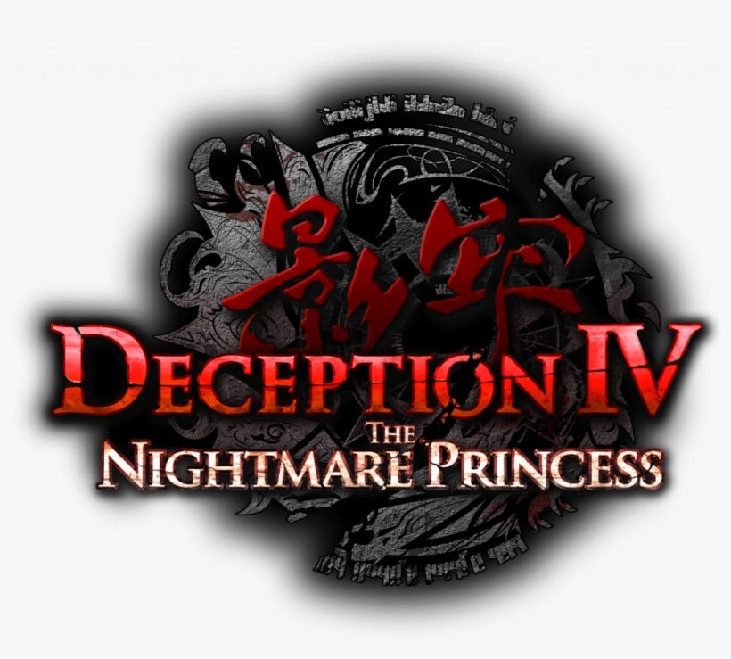 Logo - Deception Iv: The Nightmare Princess, transparent png #890929
