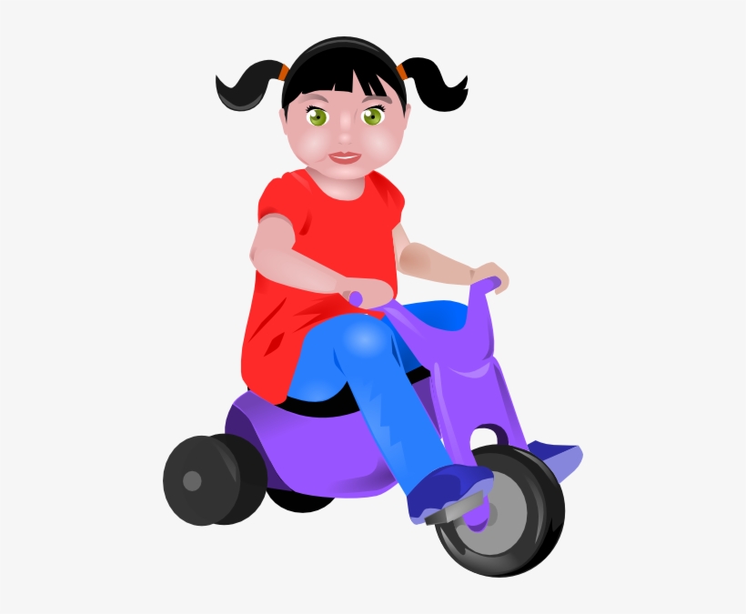 How To Set Use Toddler On Tricycle Clipart, transparent png #890954