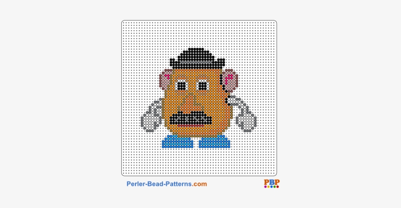 Potato Head Pattern - Mr Potato Head Pixel, transparent png #891146