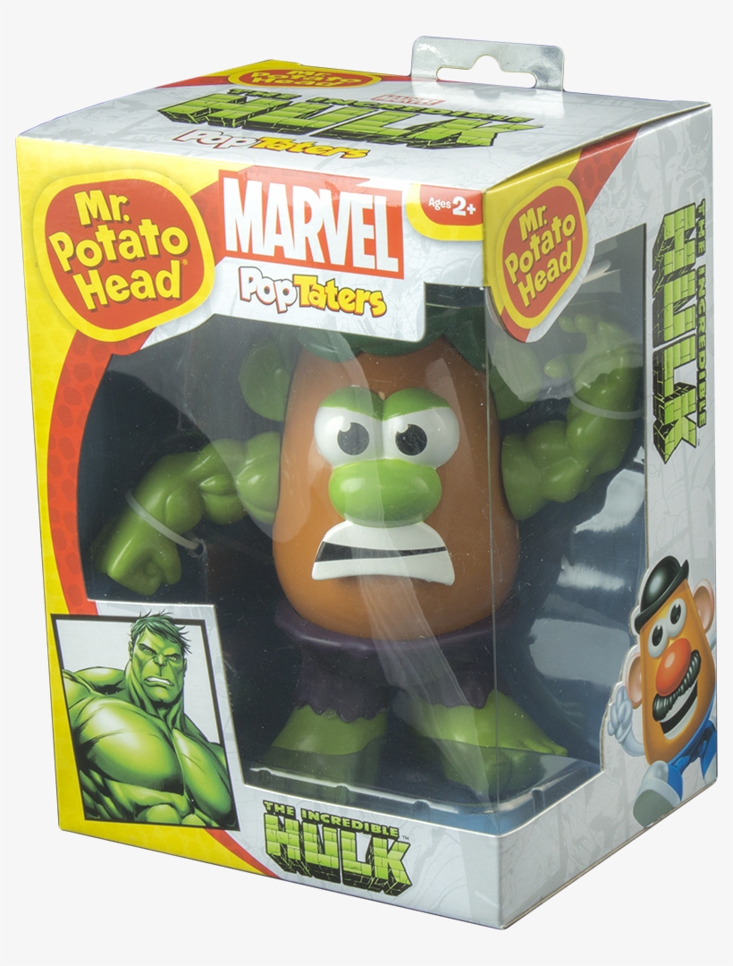 Green Hulk Mr Potato Head By Ppw Toys - Iron Man Marvel Comics Mr. Potato Head, transparent png #891302