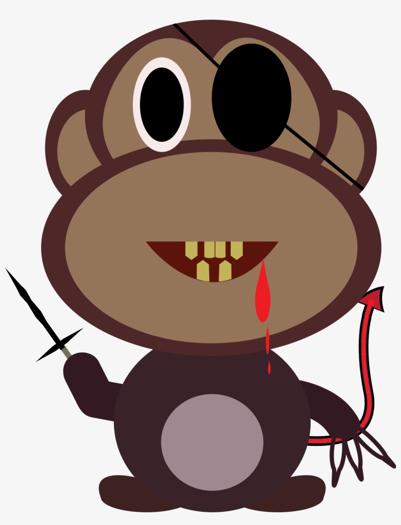 This Free Icons Png Design Of Monkey Killer, transparent png #892111