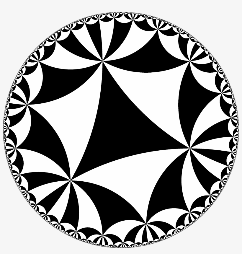 H2checkers 666 - Hyperbolic Space, transparent png #892270