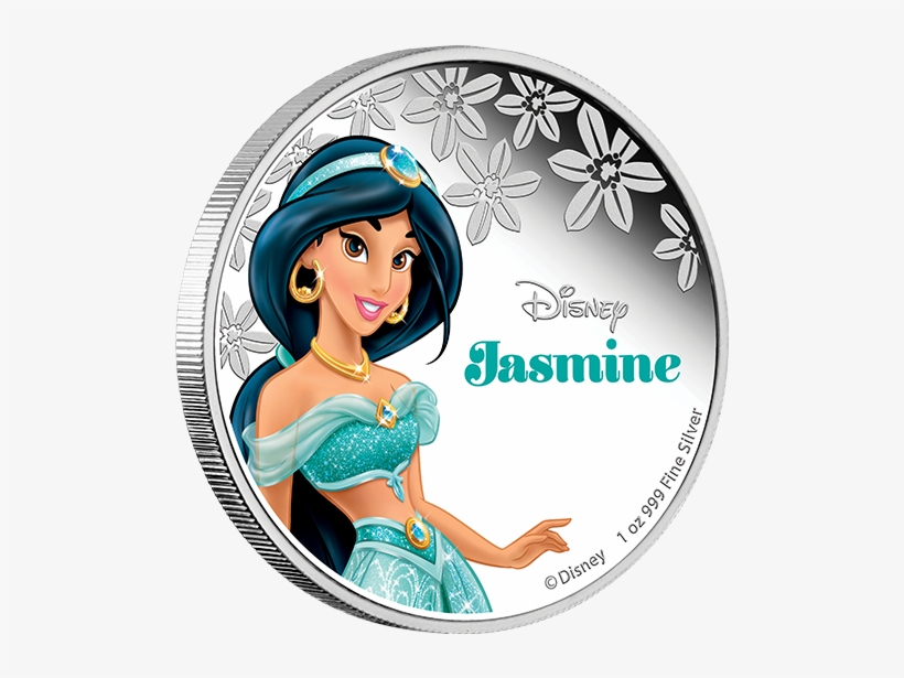 Fine Silver Coin Disney Princess Jasmine - Princess Jasmine Women's Costume, transparent png #892379