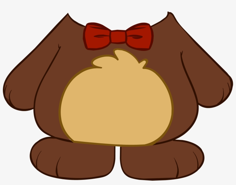Club Penguin Entertainment Inc Teddy Bear Disguise - Bear Suit Clip Art, transparent png #892398
