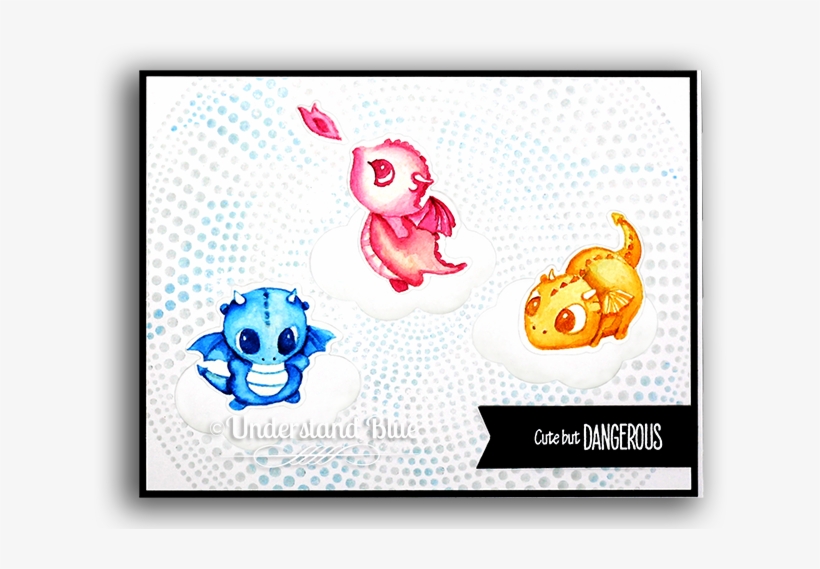 All That To Say, I Finally Found A Dragon Stamp That - Cartoon, transparent png #892601