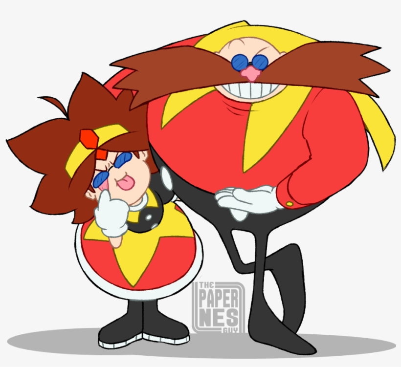 The Paper Nes Sonic Mania Doctor Eggman Super Smash - Bowsette Omelette, transparent png #892818