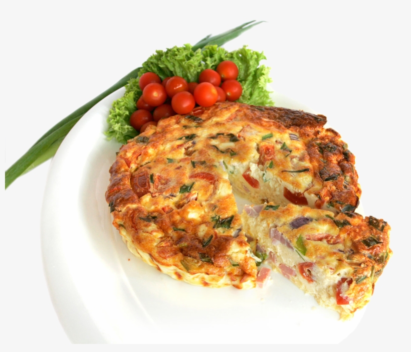 An Italian Frittata Combines All The Ingredients Before - Many Ways For Cooking Eggs, transparent png #893058
