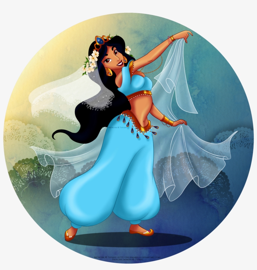 Dan231a Do Ventre Para Crian231as Grupo Kalila - Download Disney Princes Jasmine, transparent png #893197