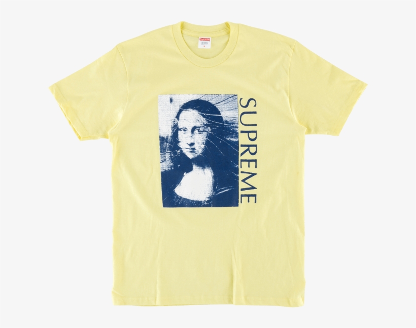 Supreme Mona Lisa Tee, transparent png #893939