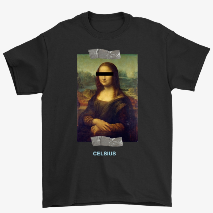 Unisex Mona Lisa Tee - Remember When Robocop Shot That Dude, transparent png #893960